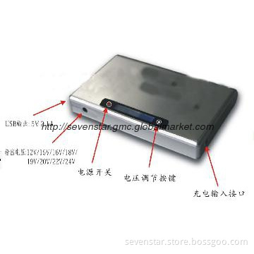 High capacity Portable power bank with 23400mAh/mobile charger
